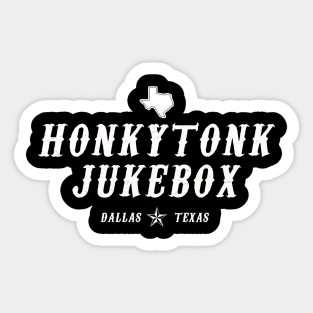 Honkytonk Jukebox Sticker